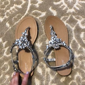 David’s bridal sandals